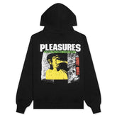 PLEASURES Punish Hoodie at Gravity NYC